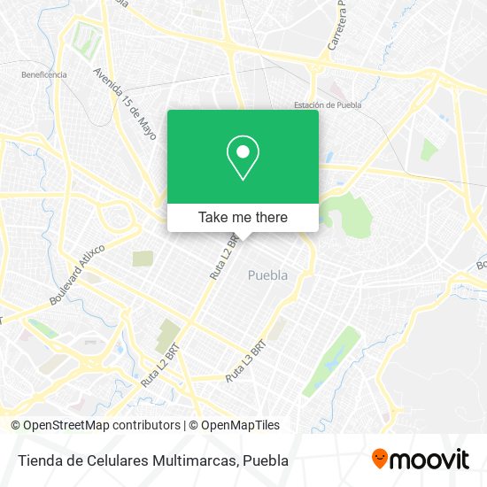 Tienda de Celulares Multimarcas map