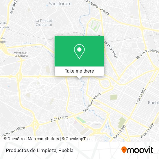 Mapa de Productos de Limpieza