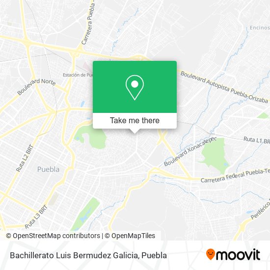 Mapa de Bachillerato Luis Bermudez Galicia