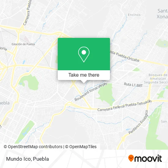 Mapa de Mundo Ico