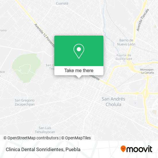 Clinica Dental Sonridientes map