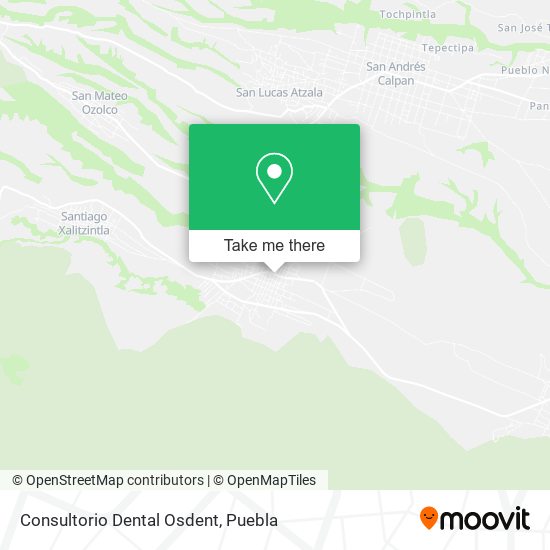 Consultorio Dental Osdent map