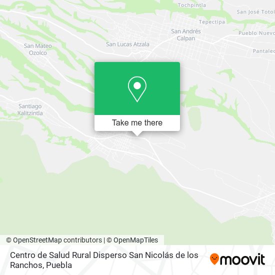 Centro de Salud Rural Disperso San Nicolás de los Ranchos map