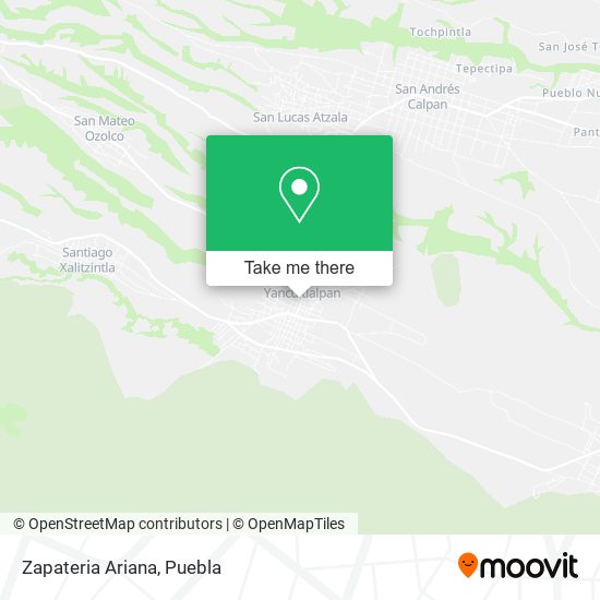Zapateria Ariana map