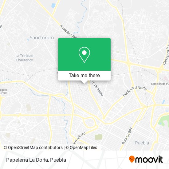 Papeleria La Doña map