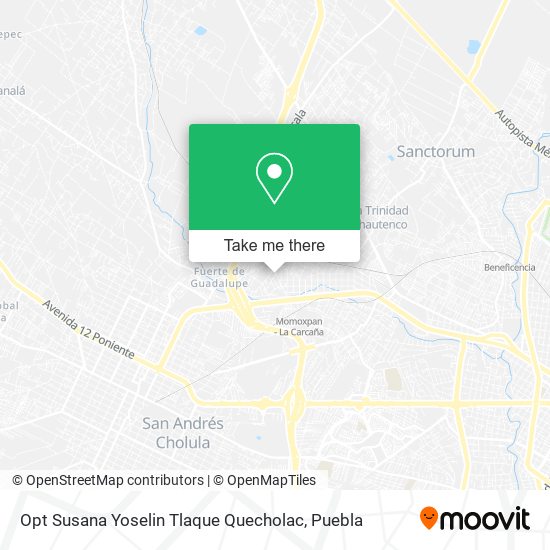 Opt Susana Yoselin Tlaque Quecholac map