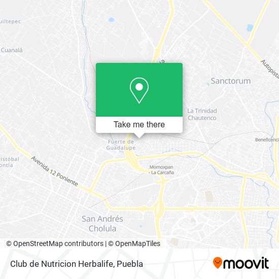 Club de Nutricion Herbalife map