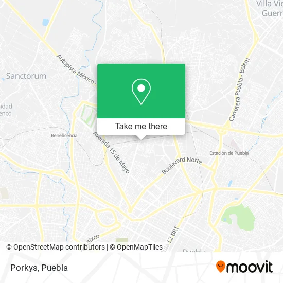 Mapa de Porkys