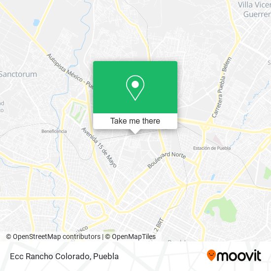 Mapa de Ecc Rancho Colorado