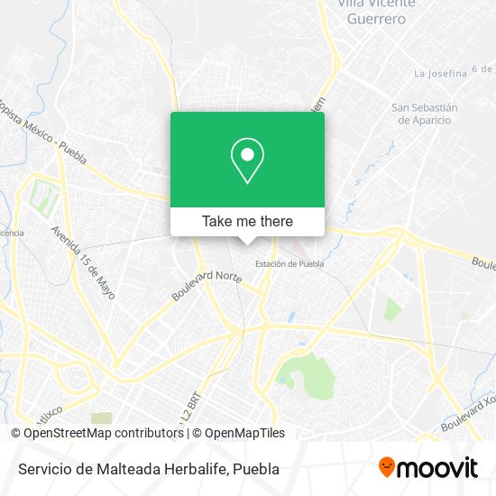 Servicio de Malteada Herbalife map