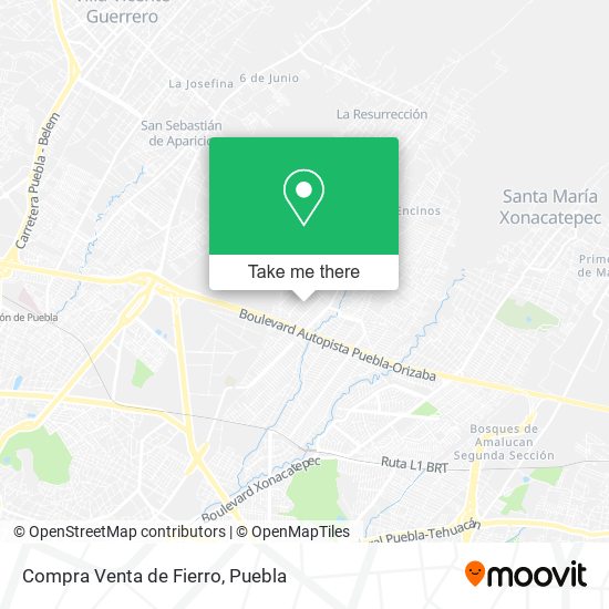 Compra Venta de Fierro map