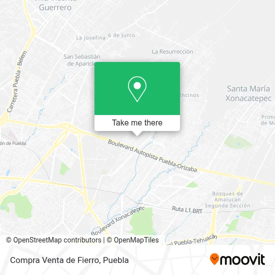 Compra Venta de Fierro map