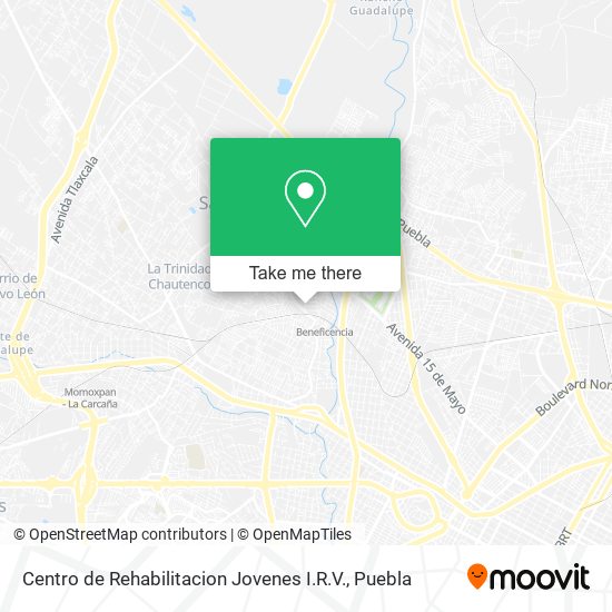 Centro de Rehabilitacion Jovenes I.R.V. map