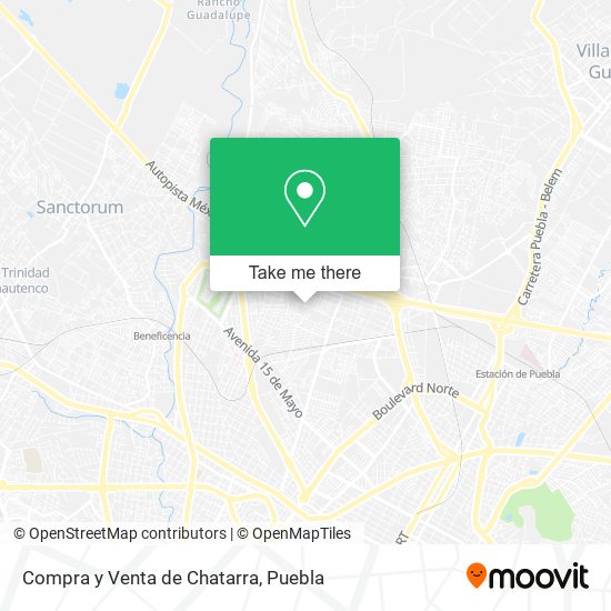 Mapa de Compra y Venta de Chatarra