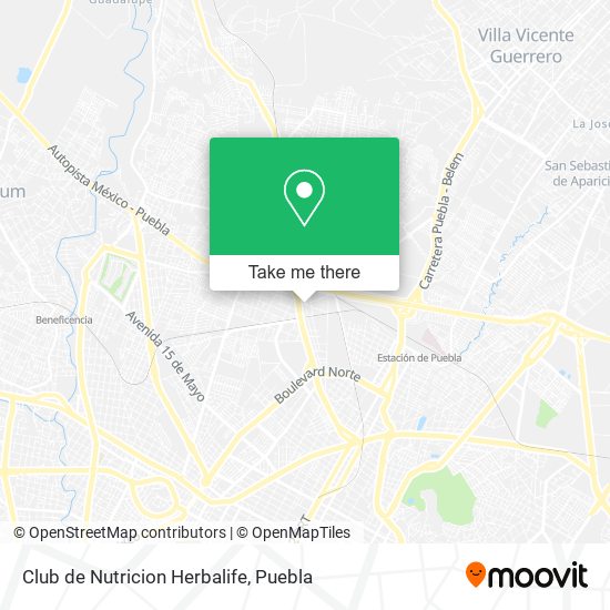 Club de Nutricion Herbalife map