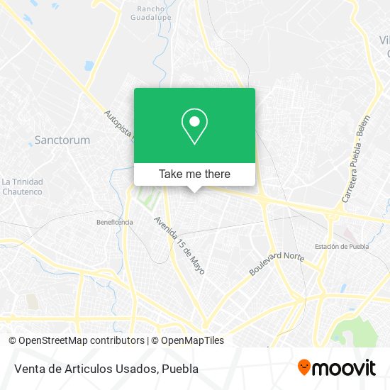 Venta de Articulos Usados map