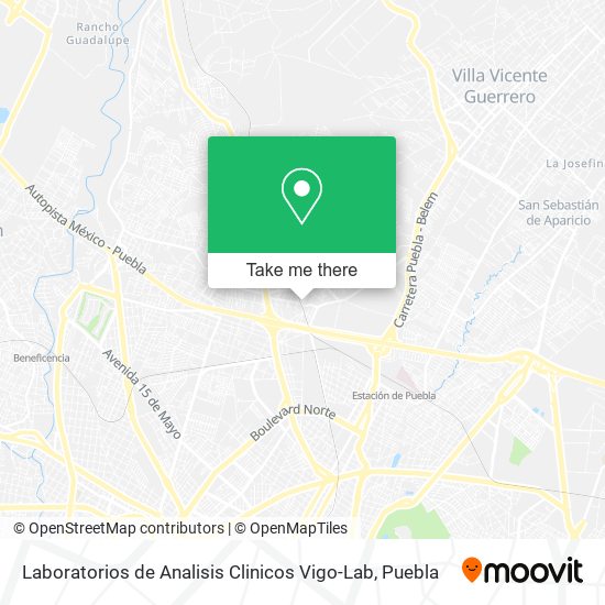 Laboratorios de Analisis Clinicos Vigo-Lab map