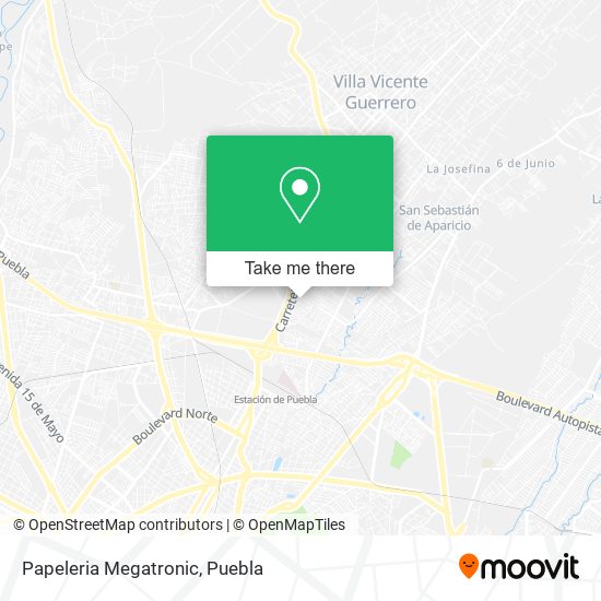 Mapa de Papeleria Megatronic