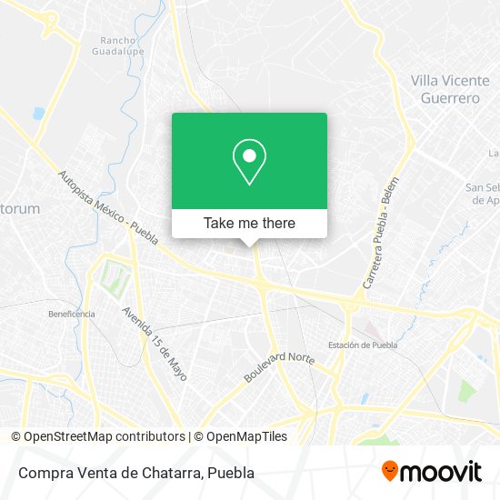 Mapa de Compra Venta de Chatarra