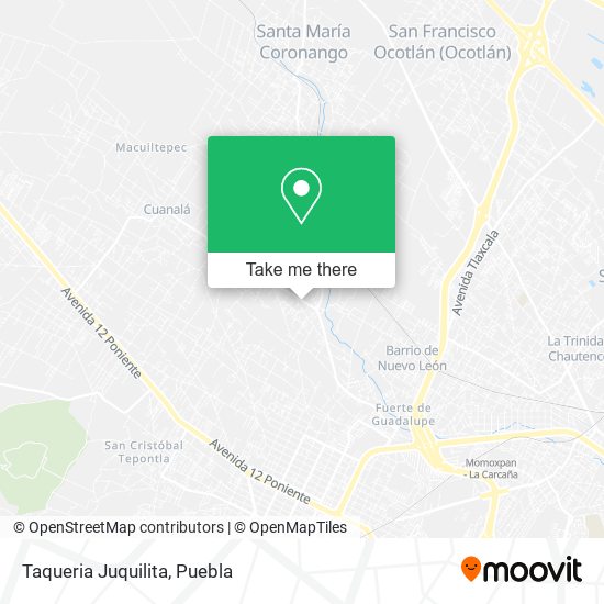 Taqueria Juquilita map