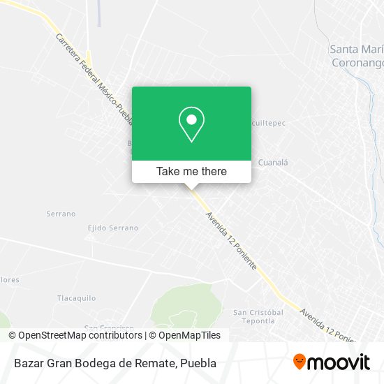 Bazar Gran Bodega de Remate map