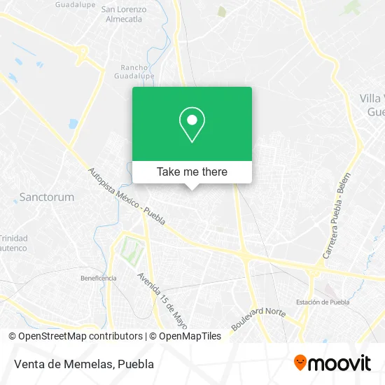 Venta de Memelas map
