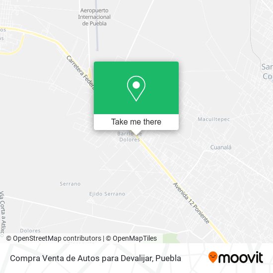 Mapa de Compra Venta de Autos para Devalijar