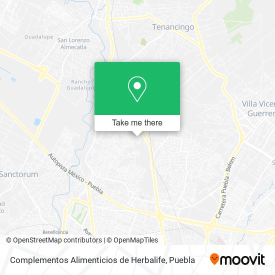 Complementos Alimenticios de Herbalife map