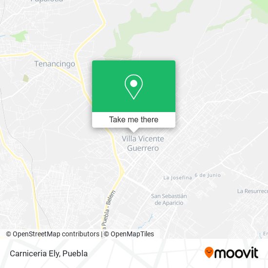 Mapa de Carniceria Ely