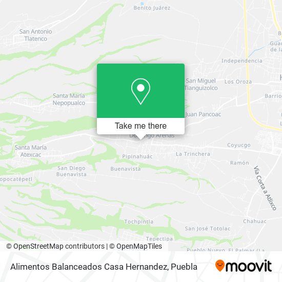 Alimentos Balanceados Casa Hernandez map