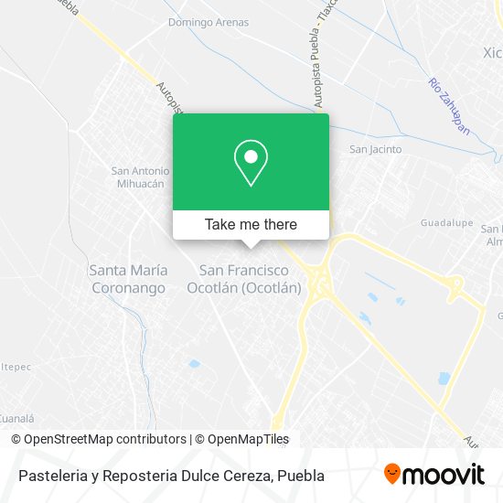 Mapa de Pasteleria y Reposteria Dulce Cereza