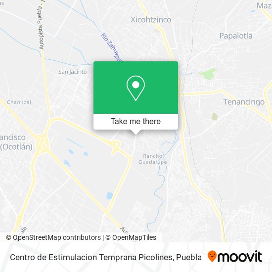Centro de Estimulacion Temprana Picolines map
