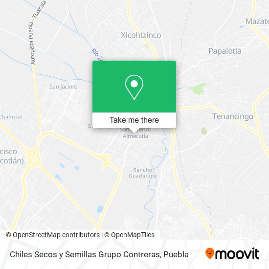Mapa de Chiles Secos y Semillas Grupo Contreras