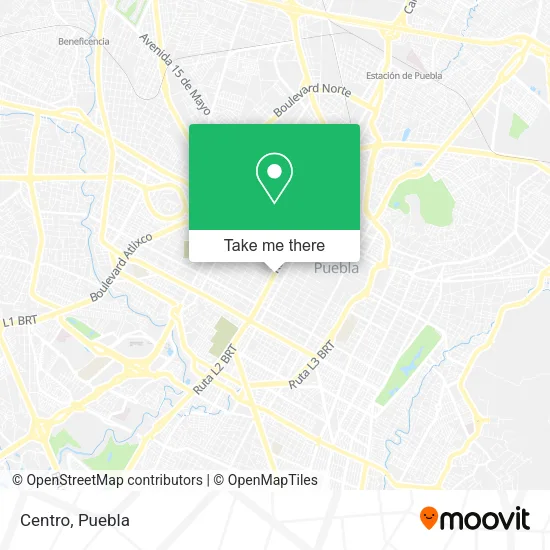 Mapa de Centro