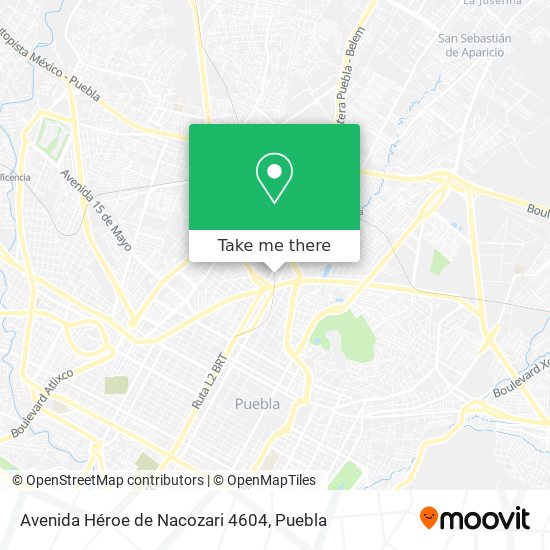 Mapa de Avenida Héroe de Nacozari 4604