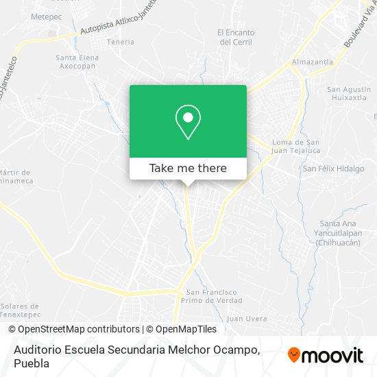 Auditorio Escuela Secundaria Melchor Ocampo map