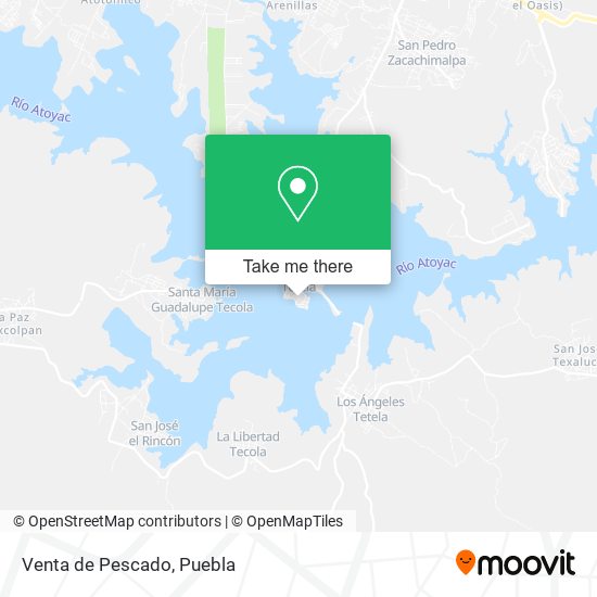 Venta de Pescado map