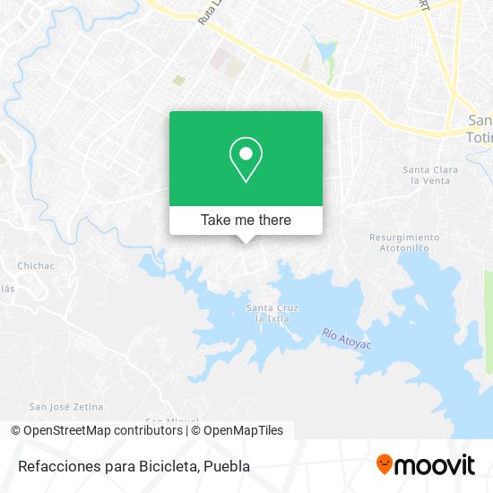 Refacciones para Bicicleta map
