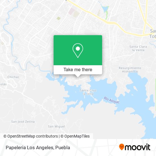 Mapa de Papeleria Los Angeles