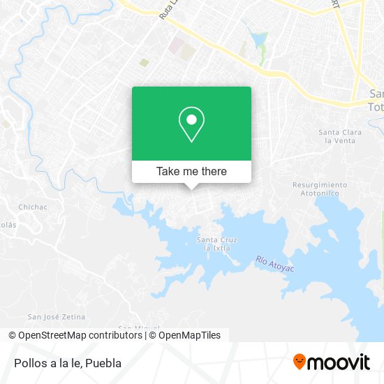 Mapa de Pollos a la le