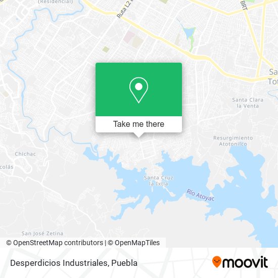Desperdicios Industriales map