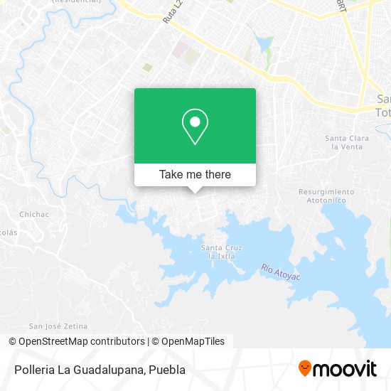 Polleria La Guadalupana map
