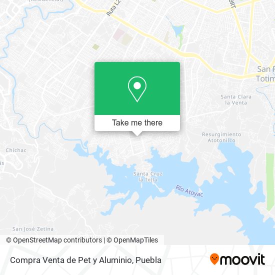 Mapa de Compra Venta de Pet y Aluminio