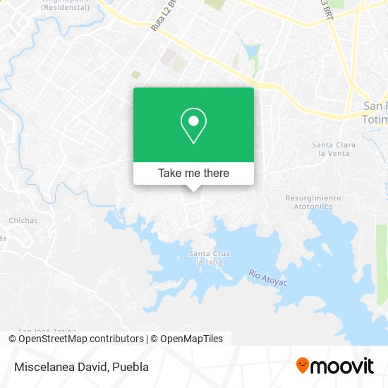 Mapa de Miscelanea David