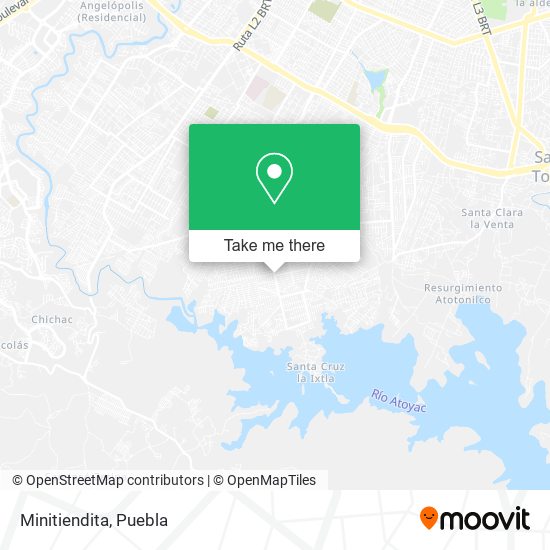 Mapa de Minitiendita