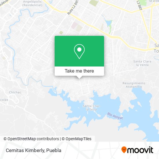 Cemitas Kimberly map