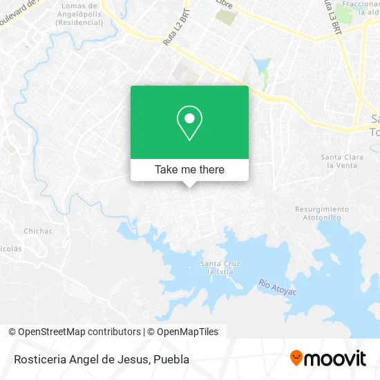 Rosticeria Angel de Jesus map