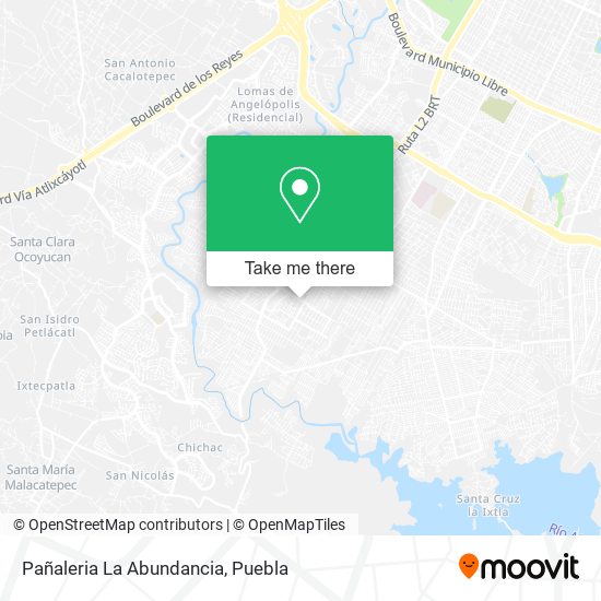 Pañaleria La Abundancia map