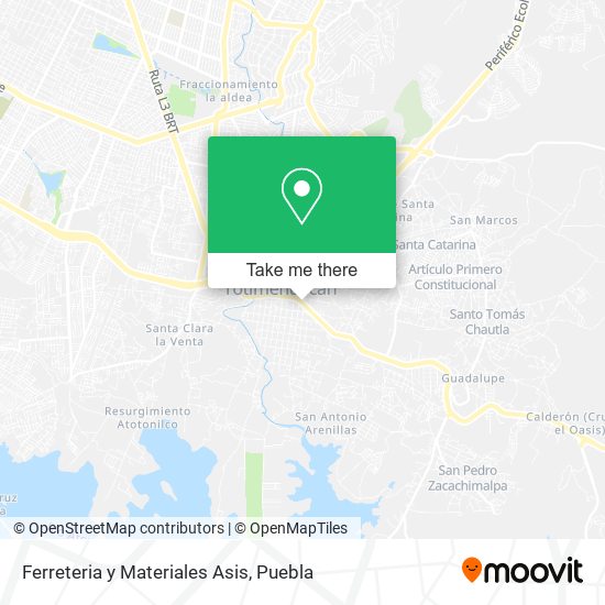 Ferreteria y Materiales Asis map