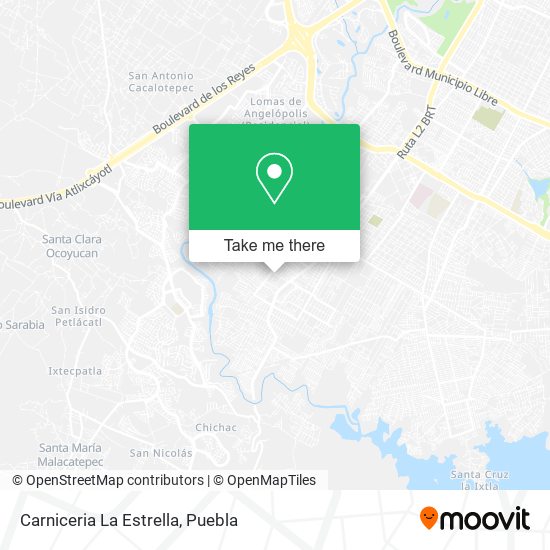 Carniceria La Estrella map